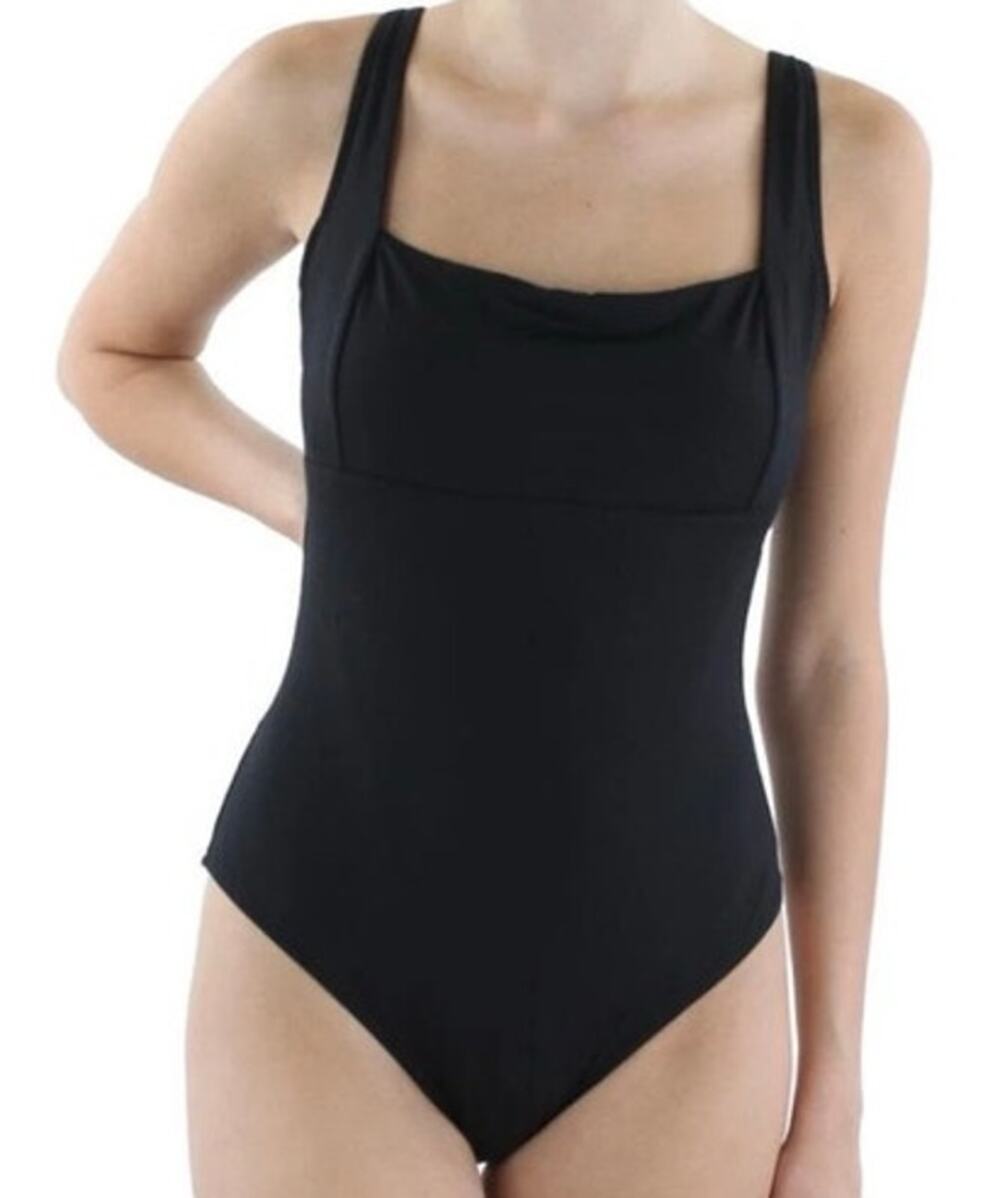 Sea Level Swim Essentials square neck one piece bathing suit size 4
